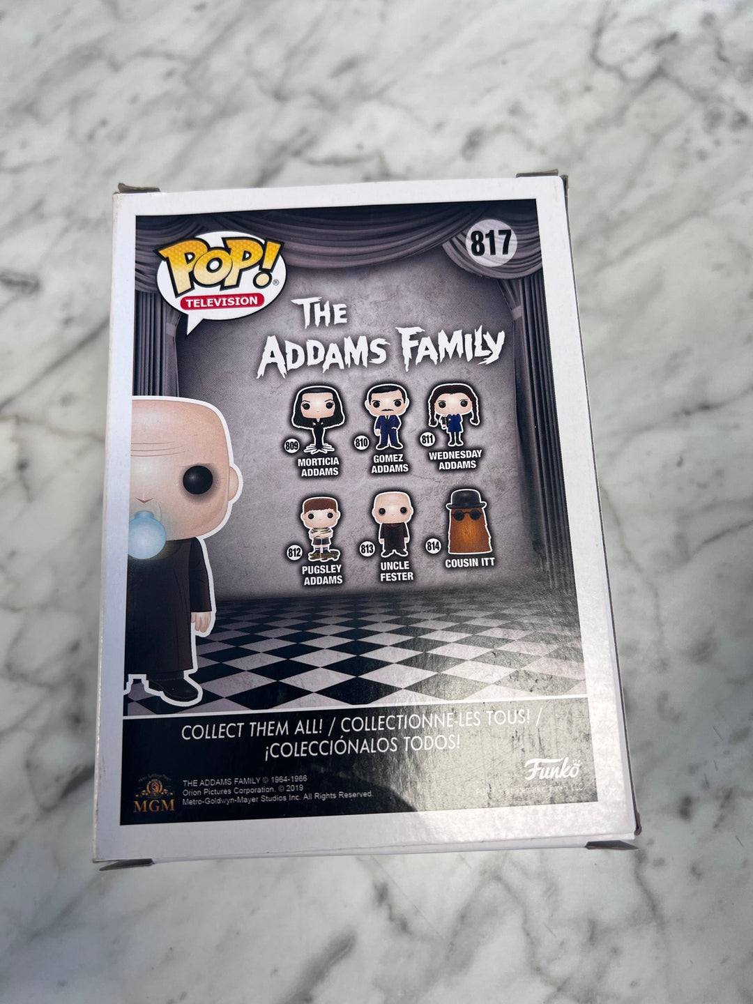 Funko Pop! Uncle Fester #817 The Addams Family Walgreens Exclusive  FP93025