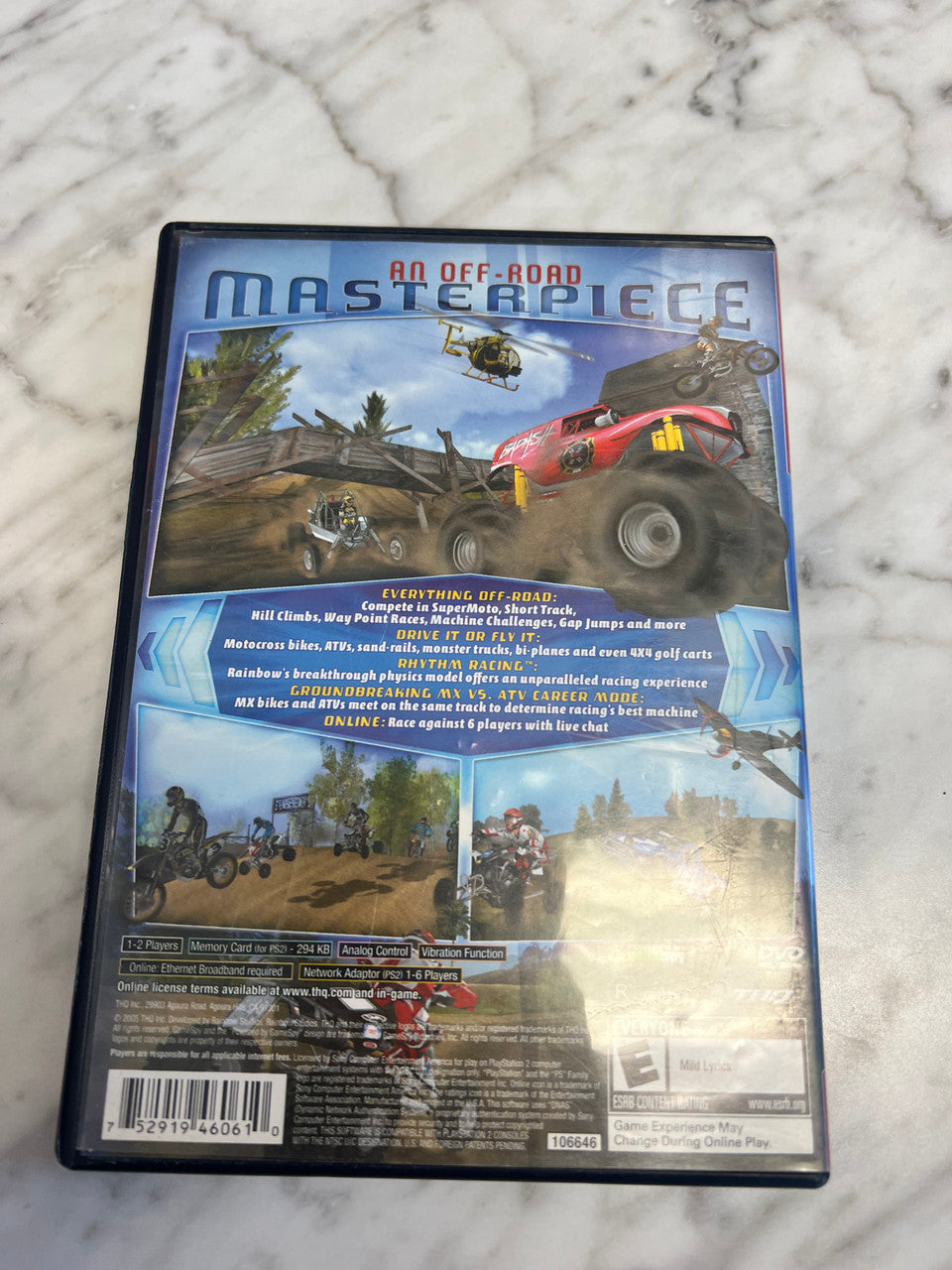MX Vs ATV Unleashed PS2 Playstation 2 Used Complete
