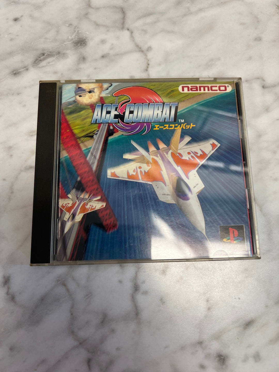 Ace Combat Sony PlayStation PS1 Japan Import US Seller D7224