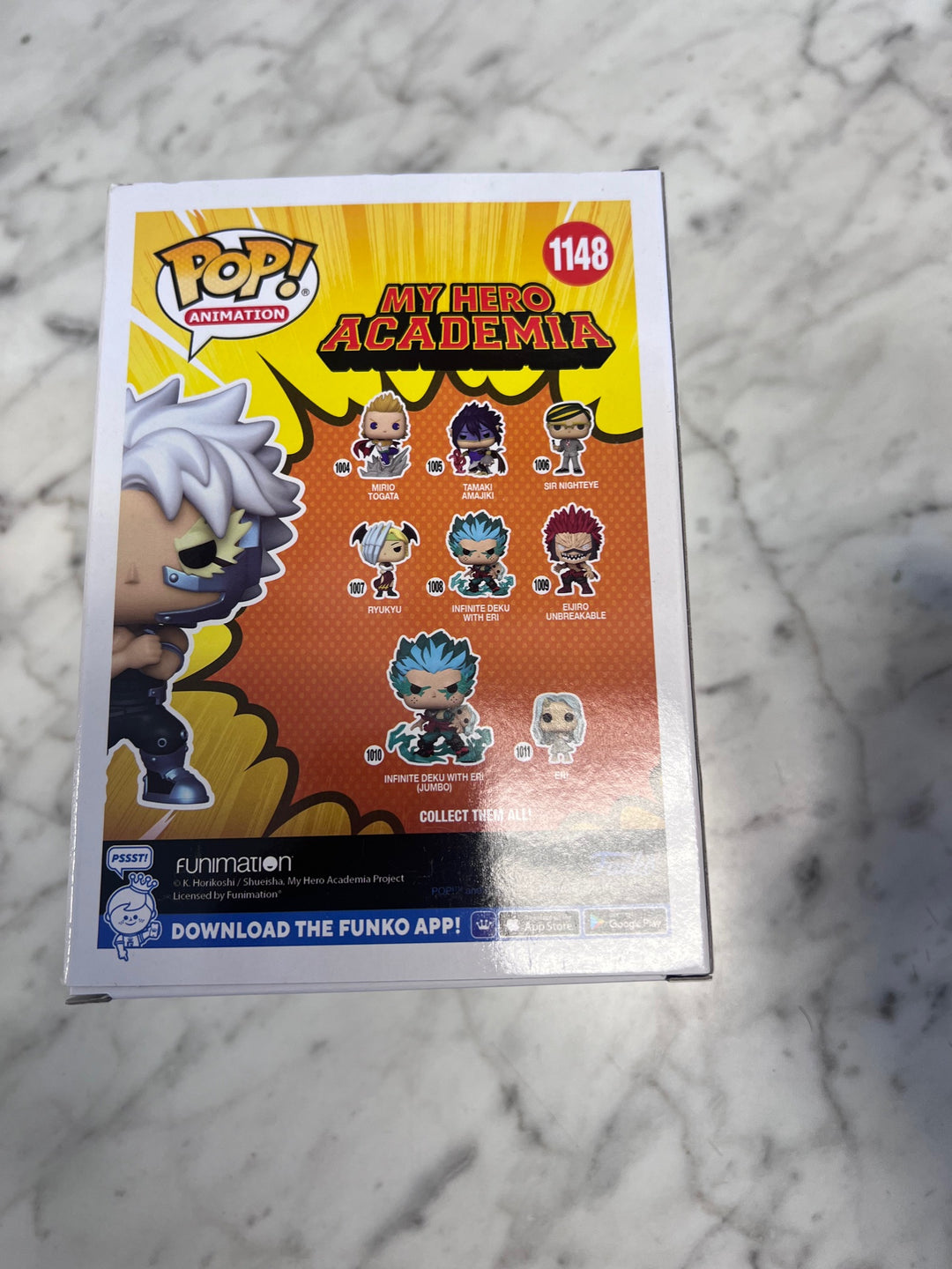 Funko Pop! Tetsutetsu Tetsutetsu #1148 My Hero Academia Hot Topic Exclusive  FP93025