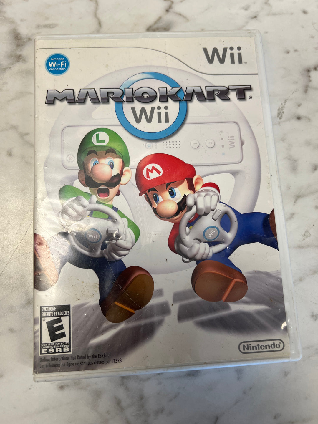 Mario Kart Wii Nintendo Wii CASE AND MANUAL ONLY NO GAME  C4925