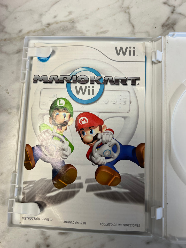 Mario Kart Wii Nintendo Wii CASE AND MANUAL ONLY NO GAME  C4925