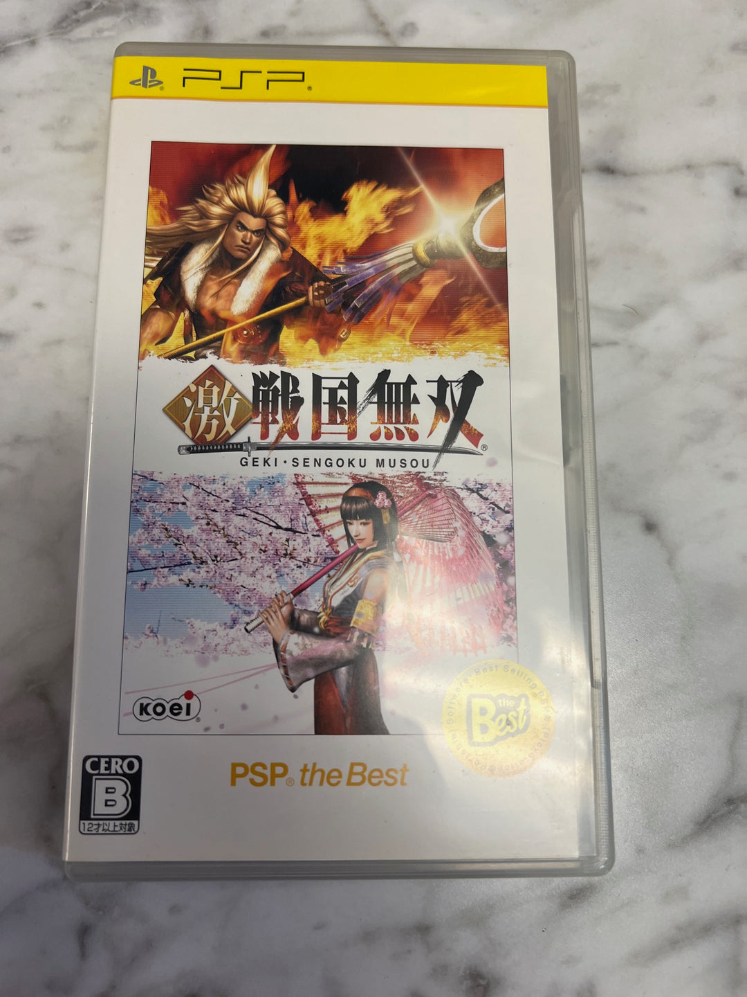 Geki Sengoku Musou PSP Playstation Portable JP Japanese D7224