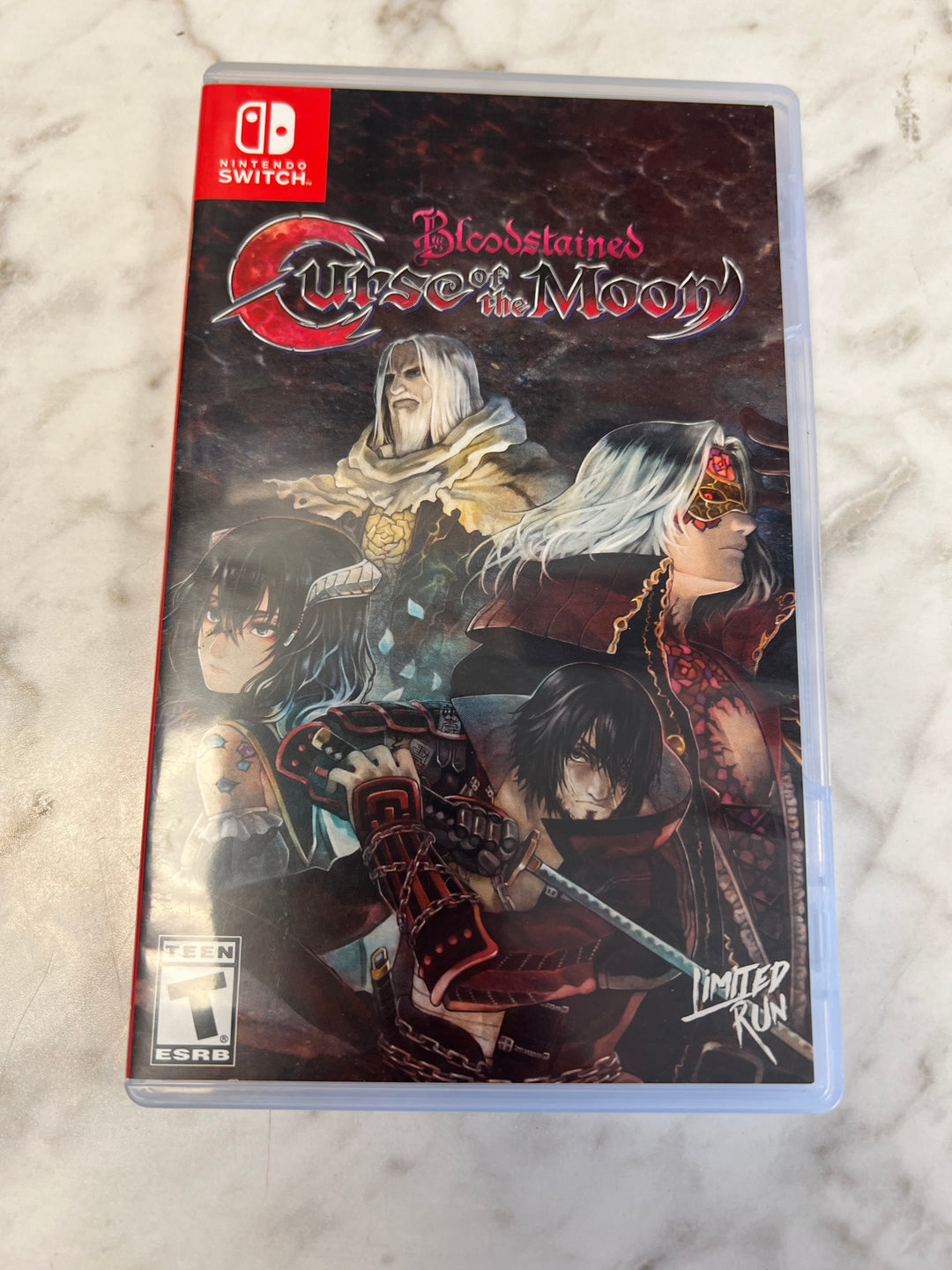 Bloodstained Curse of the Moon Nintendo Switch CASE ONLY   C4925