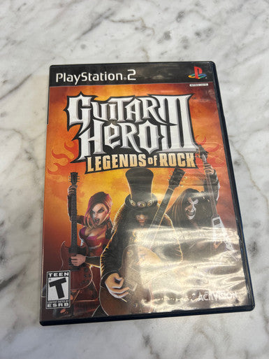 Guitar Hero III Legends of Rock Not for Resale NFR Playstation 2 PS2 Complete used