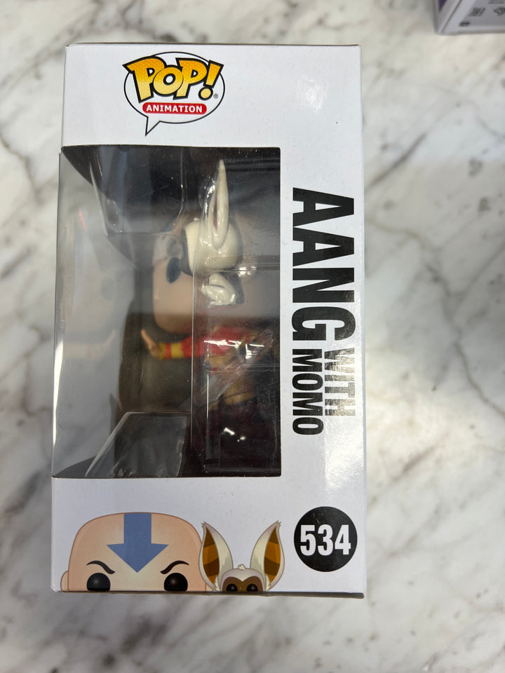 Funko Pop! Aang with Momo #534 Avatar the Last Airbender   FP121824