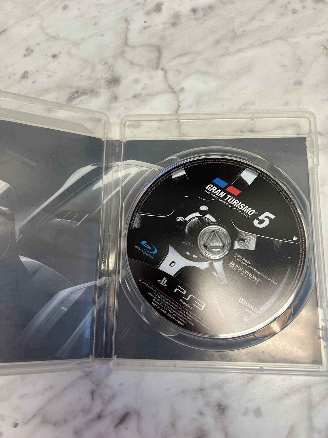 Gran Turismo 5 Playstation 3 PS3 Japanese Version JP UD102124