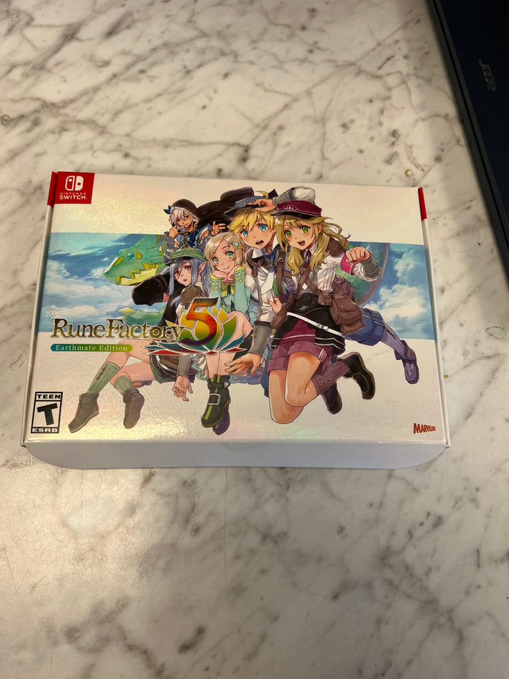 Rune Factory 5 Earthmate Edition  Nintendo Switch Missing Game   C4925