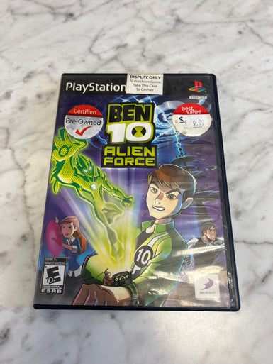 Ben 10 Alien Force PS2 Playstation 2 Complete Used