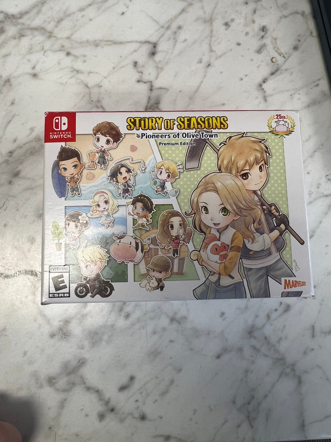 Story of Seasons Pioneers of Olive Town Premium Edition Nintendo Switch NO GAME/PLUSH   C4925