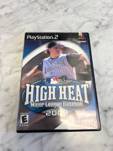 High Heat Major League Baseball 2003 PS2 Playstation 2 Complete