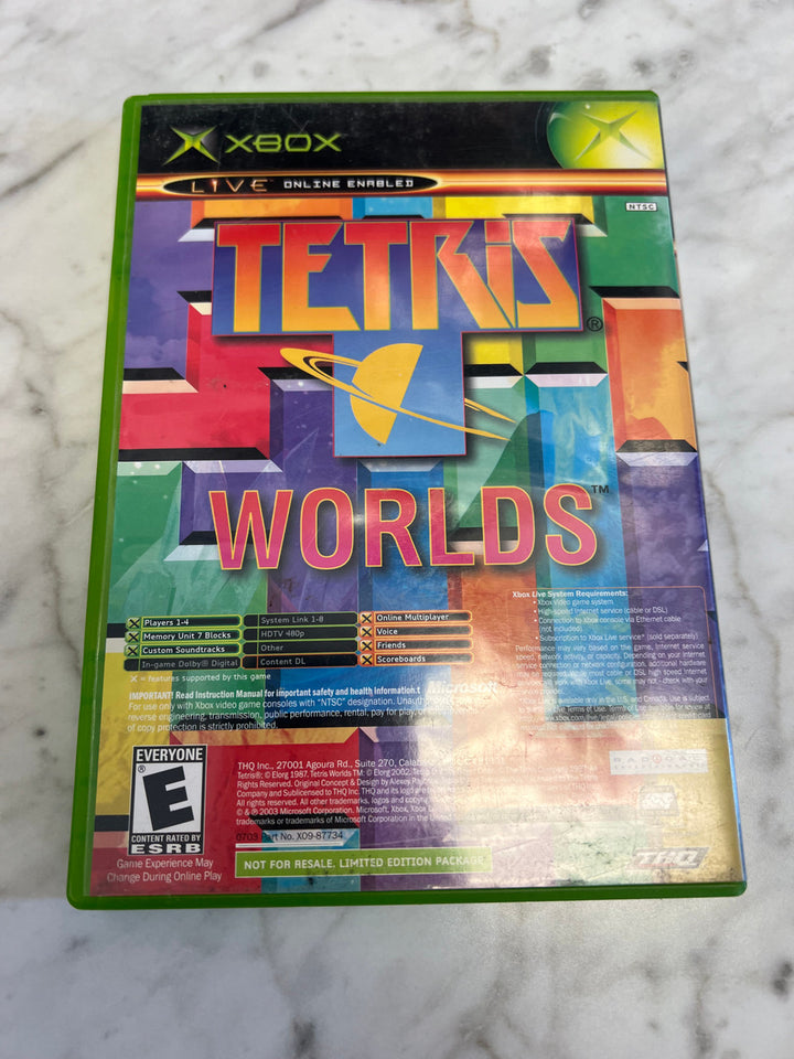 Star Wars the Clone Wars Tetris Worlds Double Pack Original Xbox Complete used
