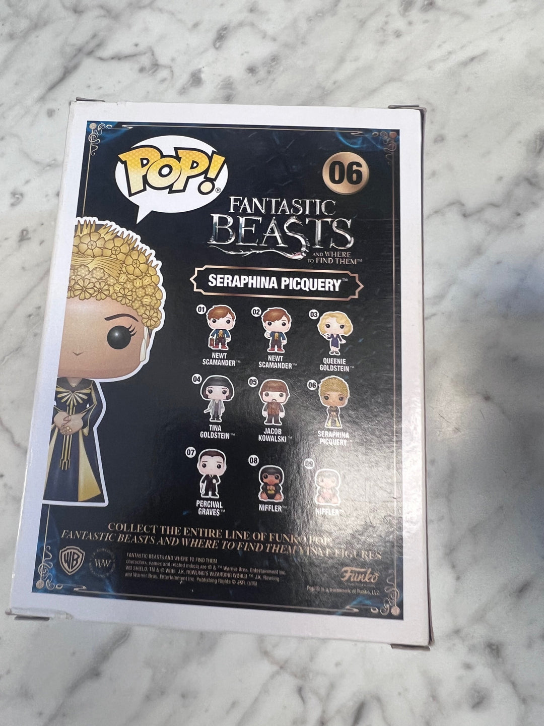 Funko Pop! Seraphina Picquery #06 Fantastic Beasts  FP93025
