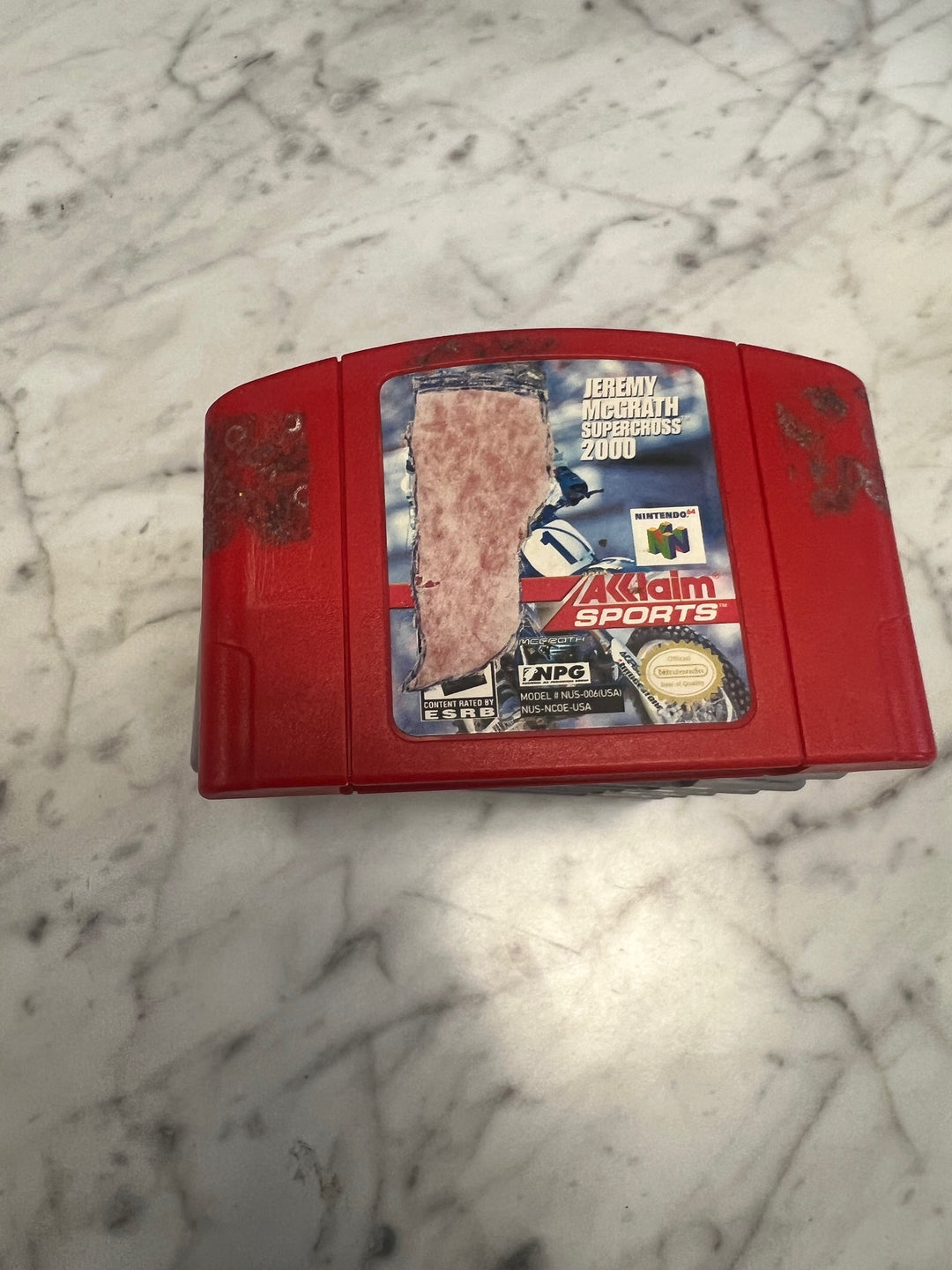 Jeremy McGrath Supercross 2000 - N64 C62725