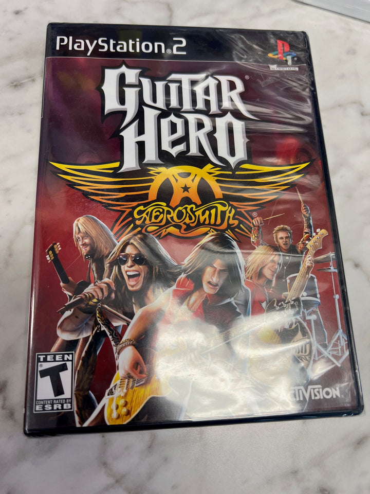 Guitar Hero Aerosmith Playstation 2 PS2 Brand New Sealed DN7224