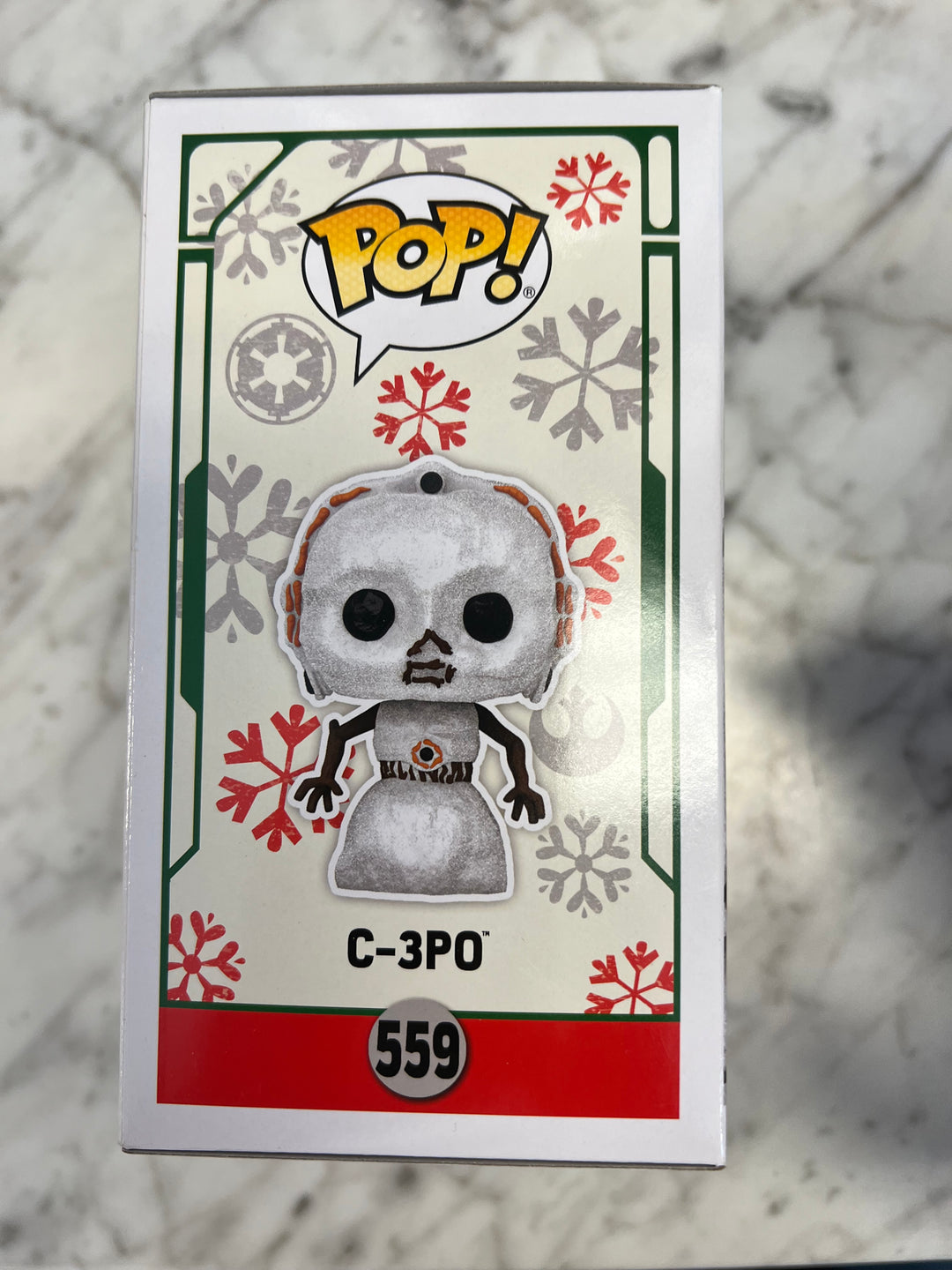 Funko Pop! C-3PO Snowman #559 Star Wars FP121824