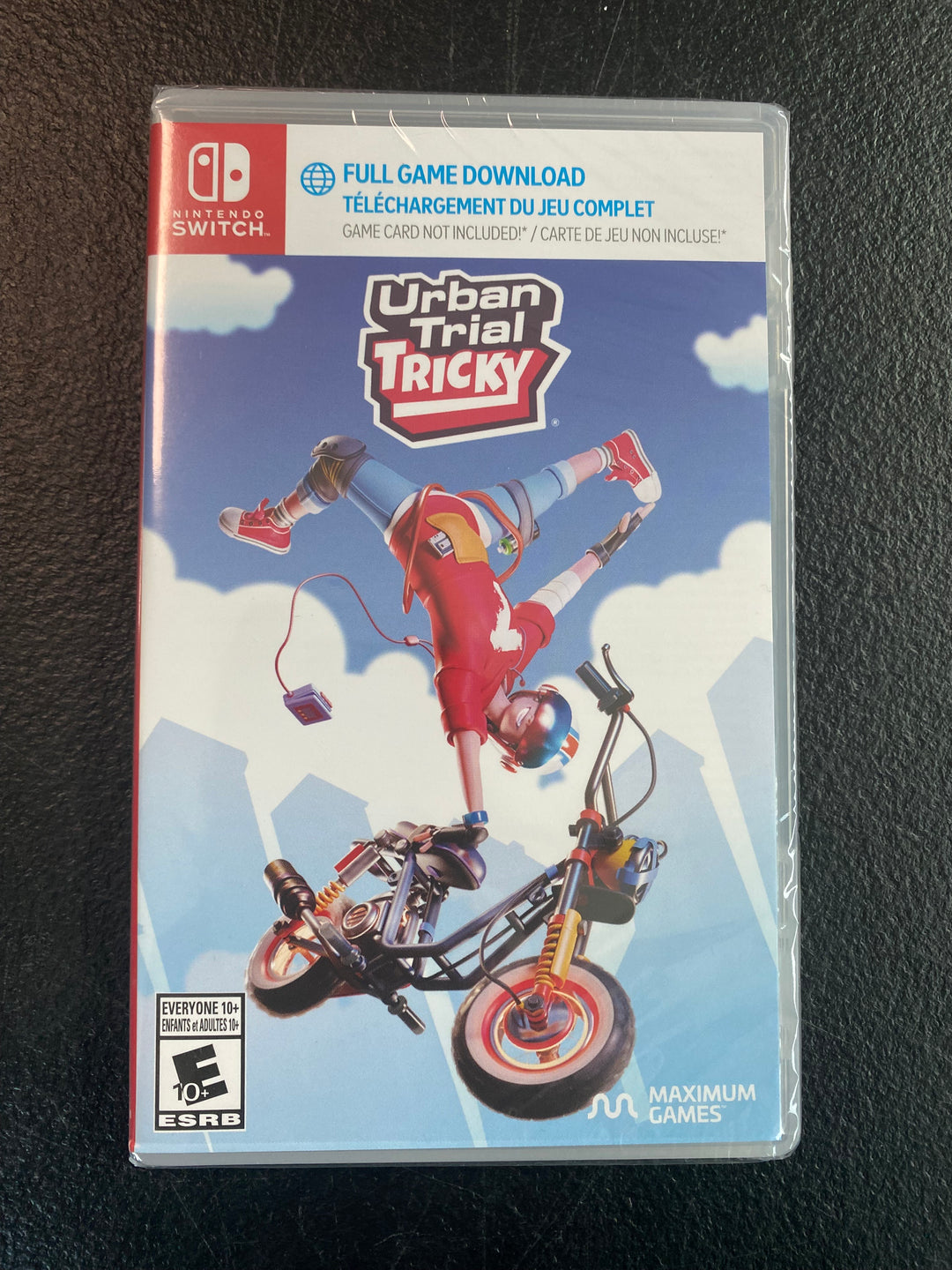 Urban Trial Tricky - Nintendo Switch NEW DOWNLOAD CODE IN CASE DS112425
