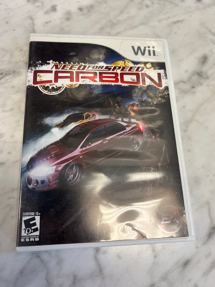 Need for Speed Carbon Nintendo Wii Complete used