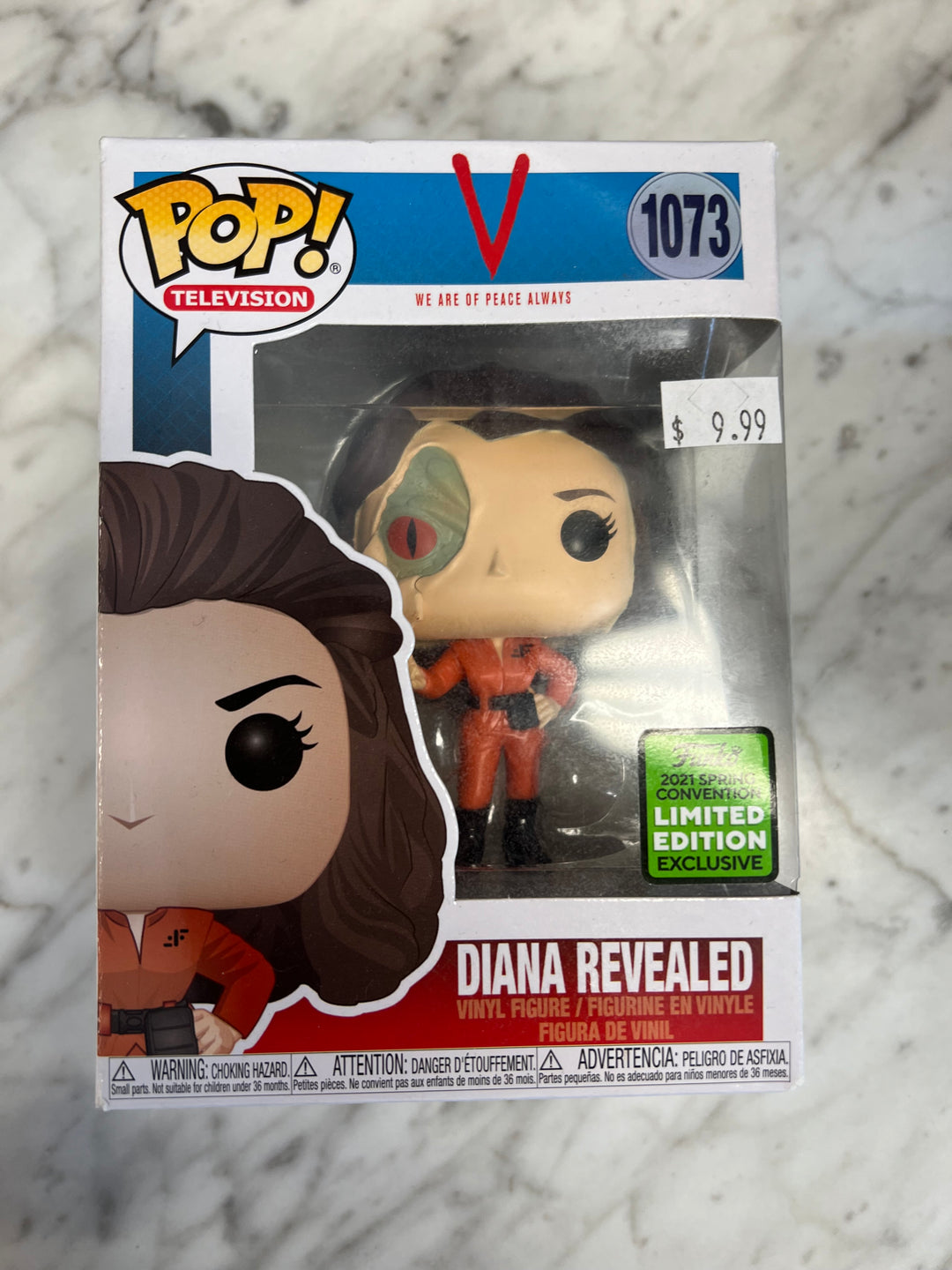 Funko Pop! Diana Revealed #10743 V Convention Exclusive  FP121824