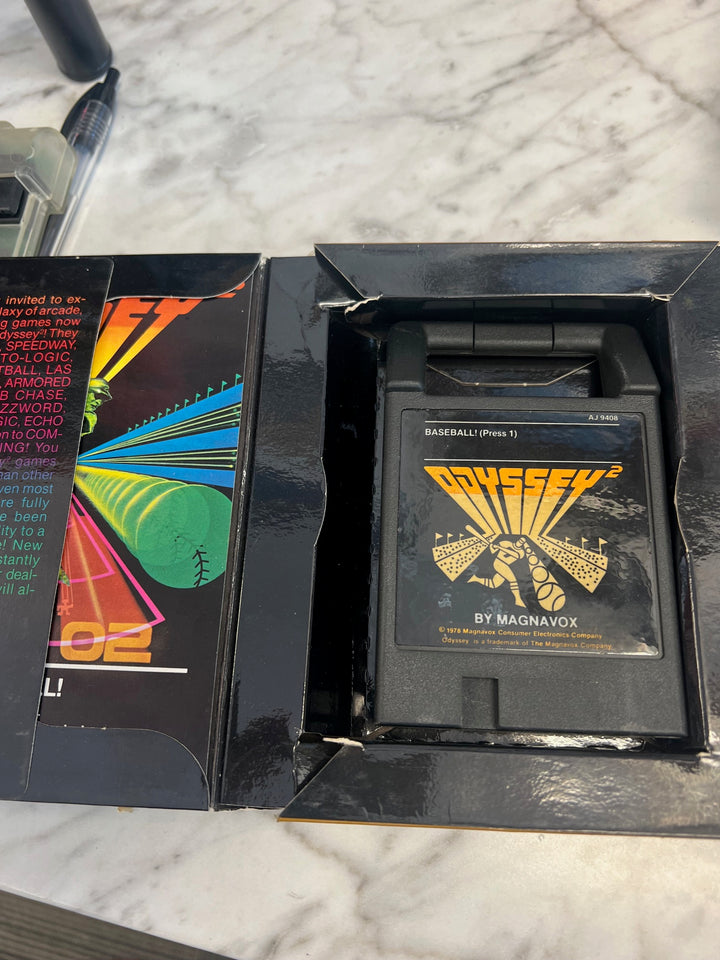 Magnavox Odyssey 2 Baseball! Complete CIB     DM7224