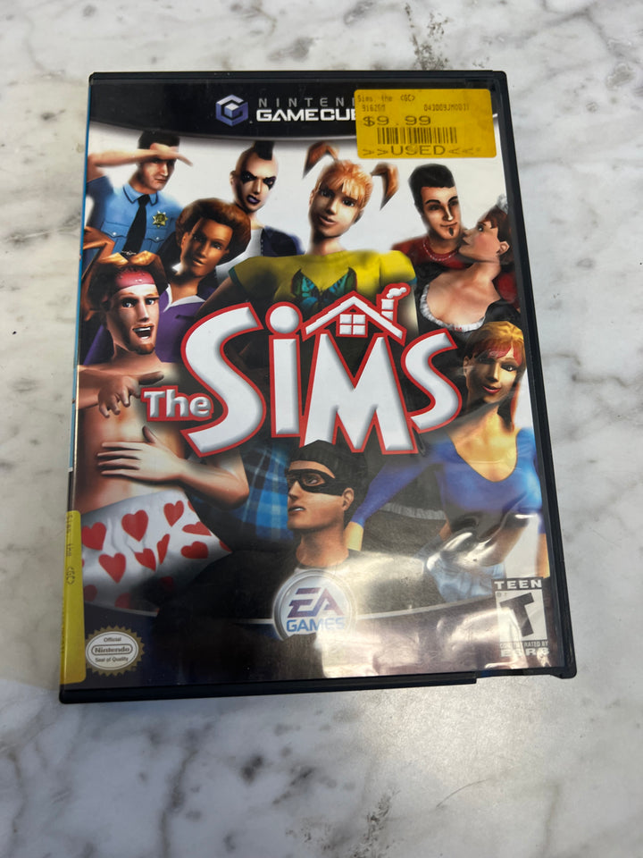 The Sims Nintendo Gamecube CASE ONLY C4925