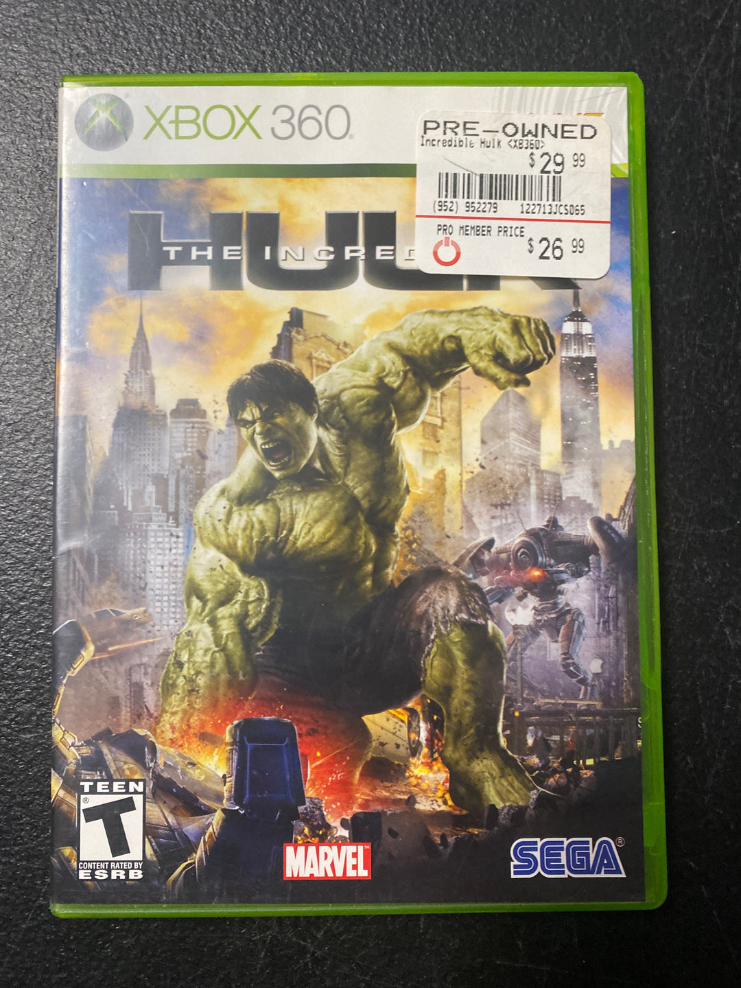 The Incredible Hulk - Xbox 360