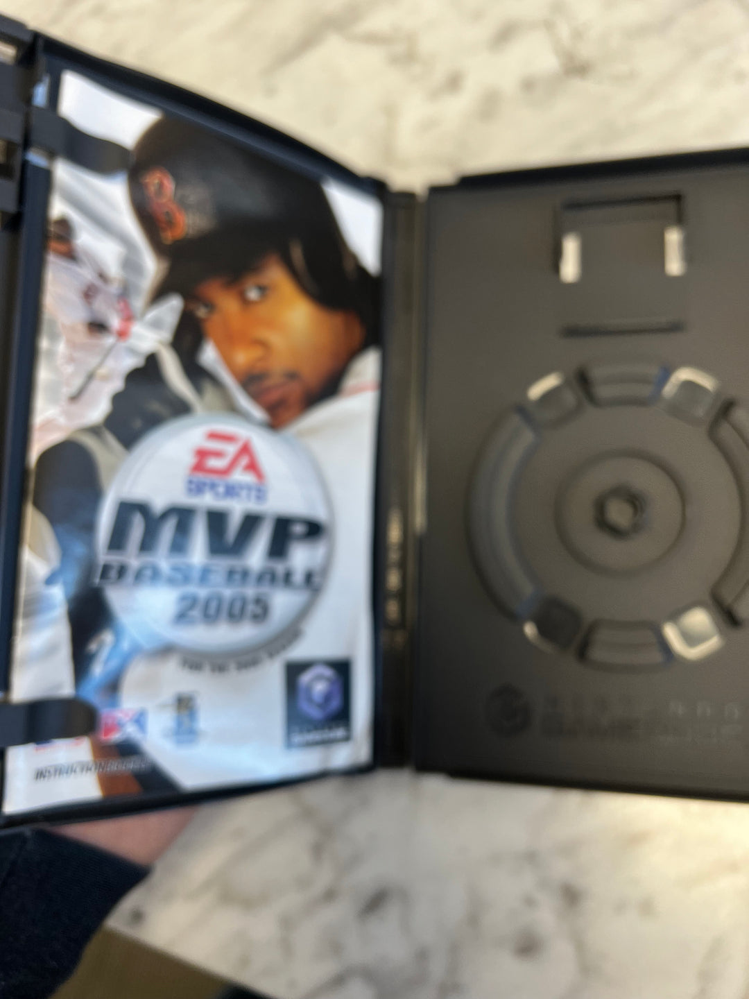 MVP Baseball 2005 Nintendo Gamecube CASE & MANUAL ONLY C4925