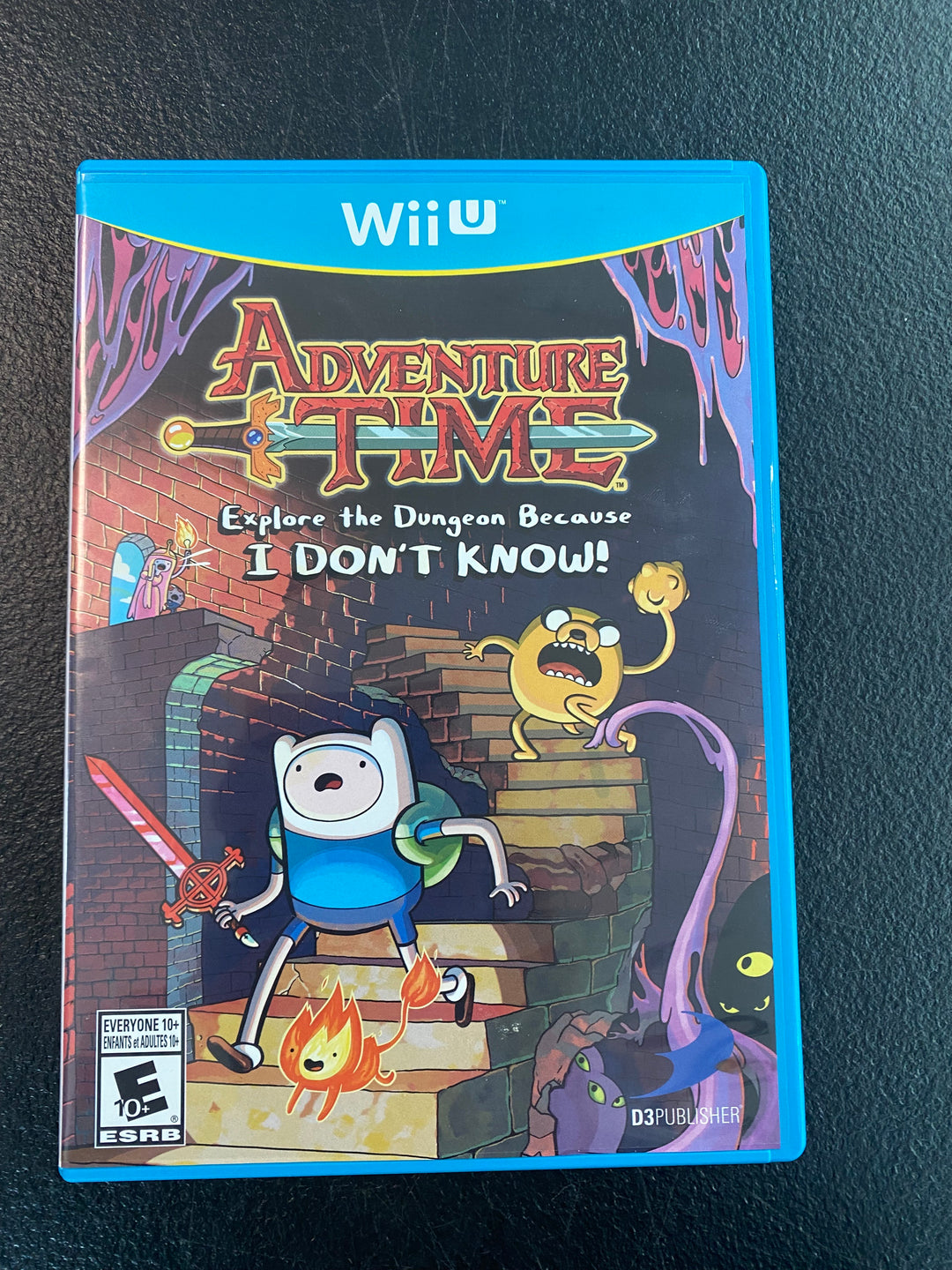 Adventure Time Explore the Dungeon Because I Don't Know - Wii U W32425