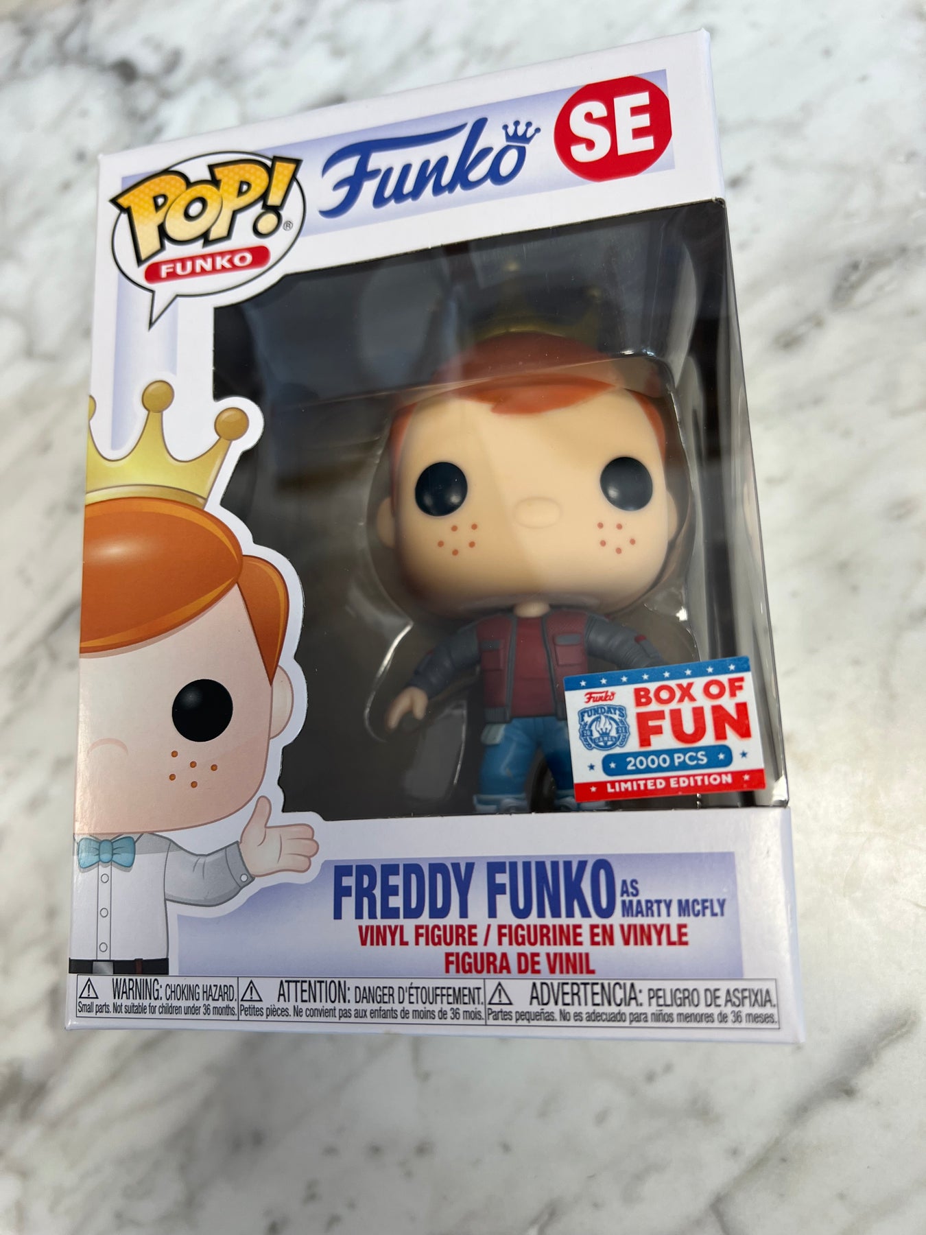 Funko Pop sold Freddy Funko as Marty McFly