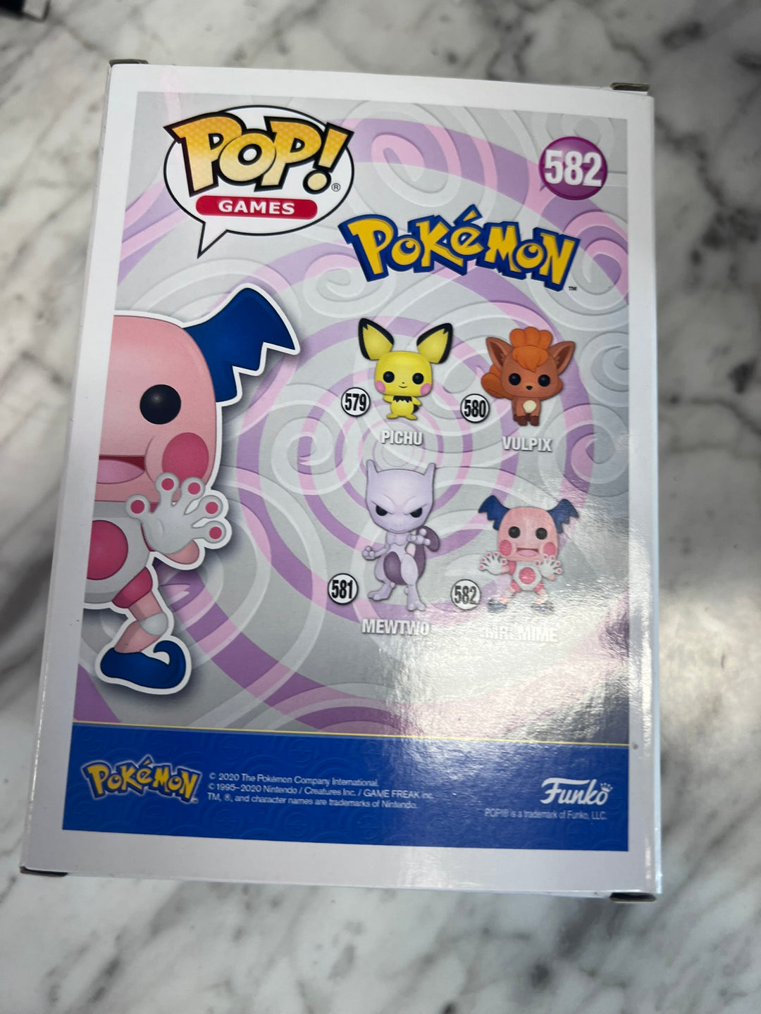 Funko Pop! Games Mr. Mime #582 Pokemon FP12326