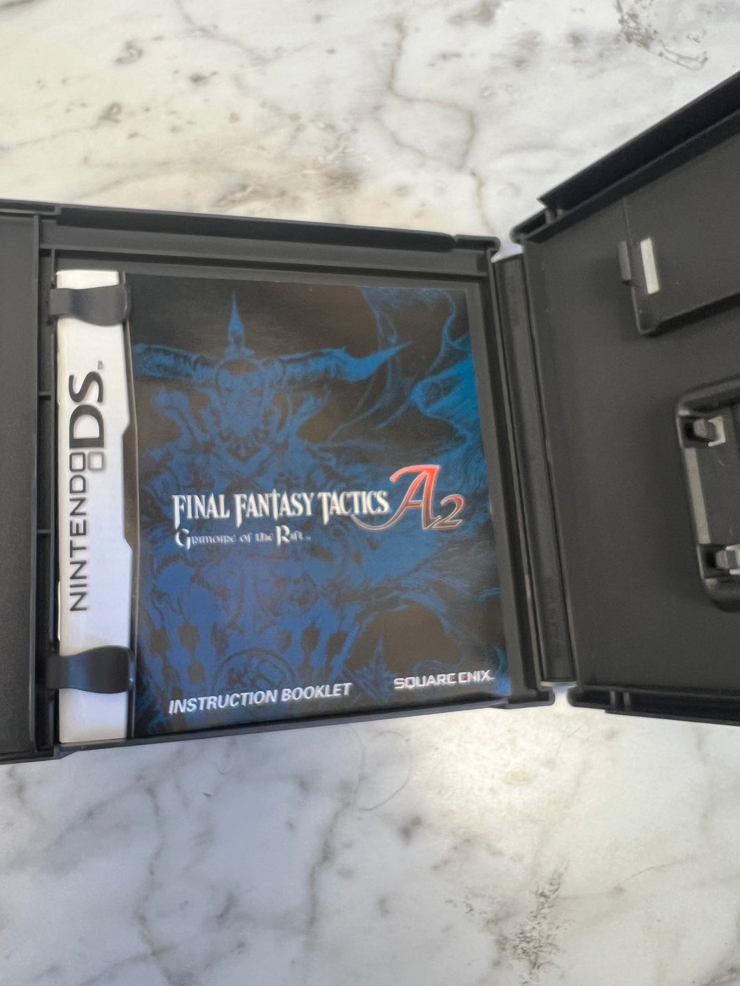 Final Fantasy Tactics A2 Grimoire of the Rift Nintendo DS NDS CASE & Manual ONLY C4925