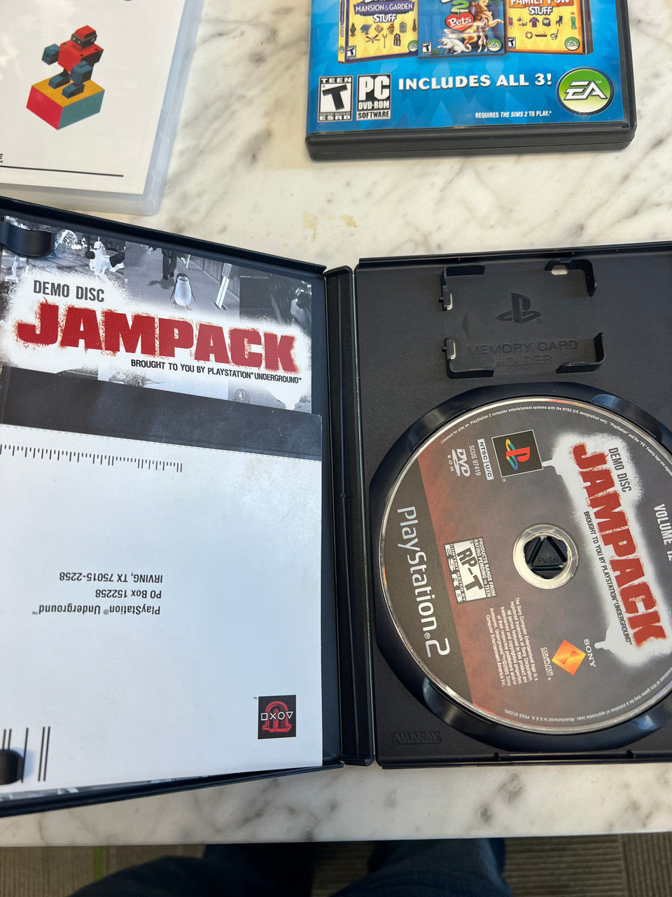 Jampack Vol. 12 RP-M Rating (Sony PlayStation 2, 2005) PS2 Demo disc