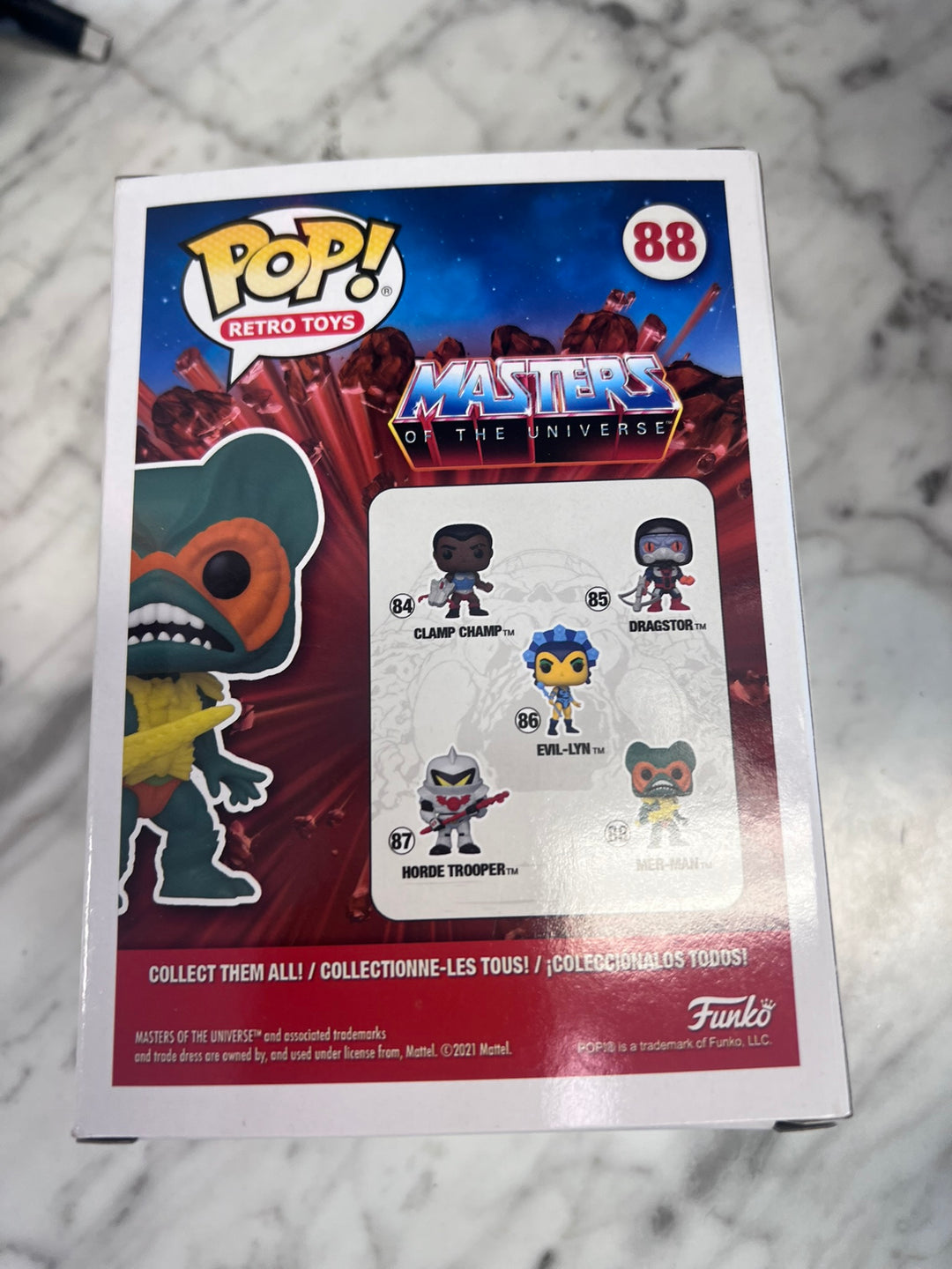 Funko Pop! Retro Toys Mer-Man #88 Masters of the Universe FP12326
