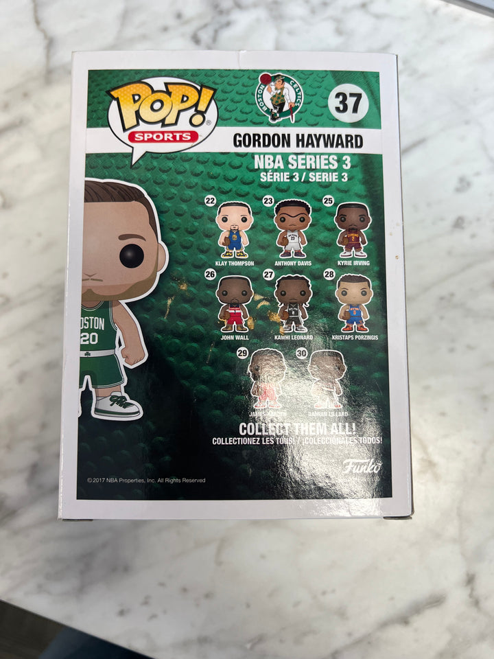 Funko Pop! Sports Gordon Hayward #37 Boston Celtics NBA  FP121824