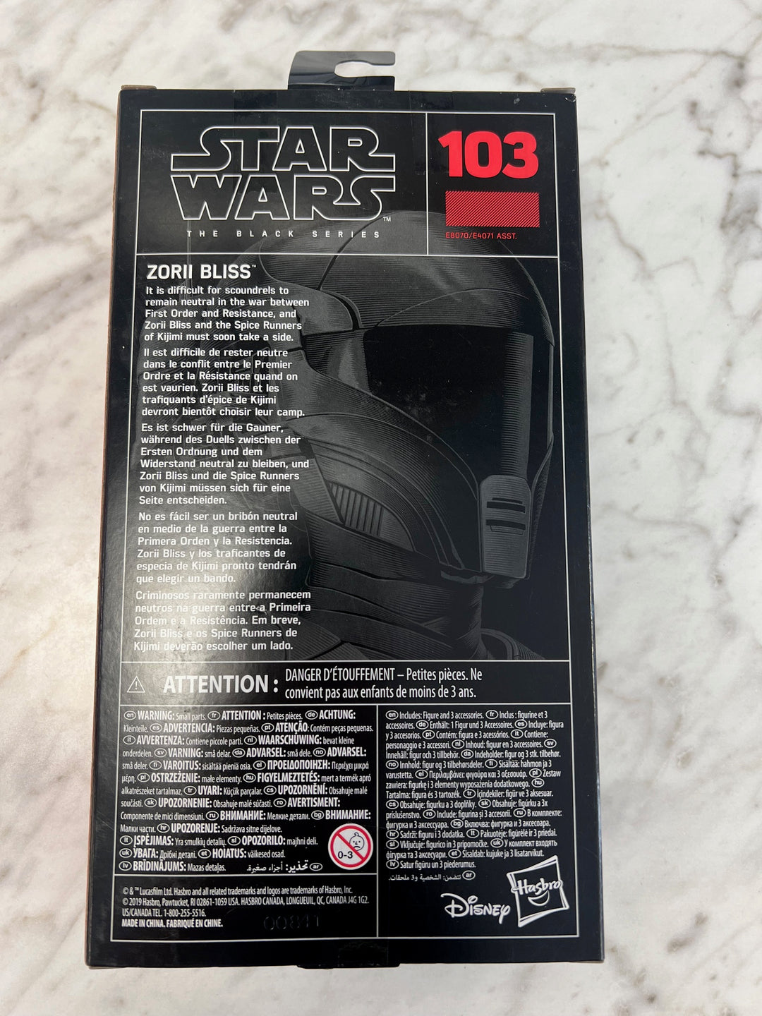 Star Wars The Black Series - Zorii Bliss #103 New Sealed   SW91824