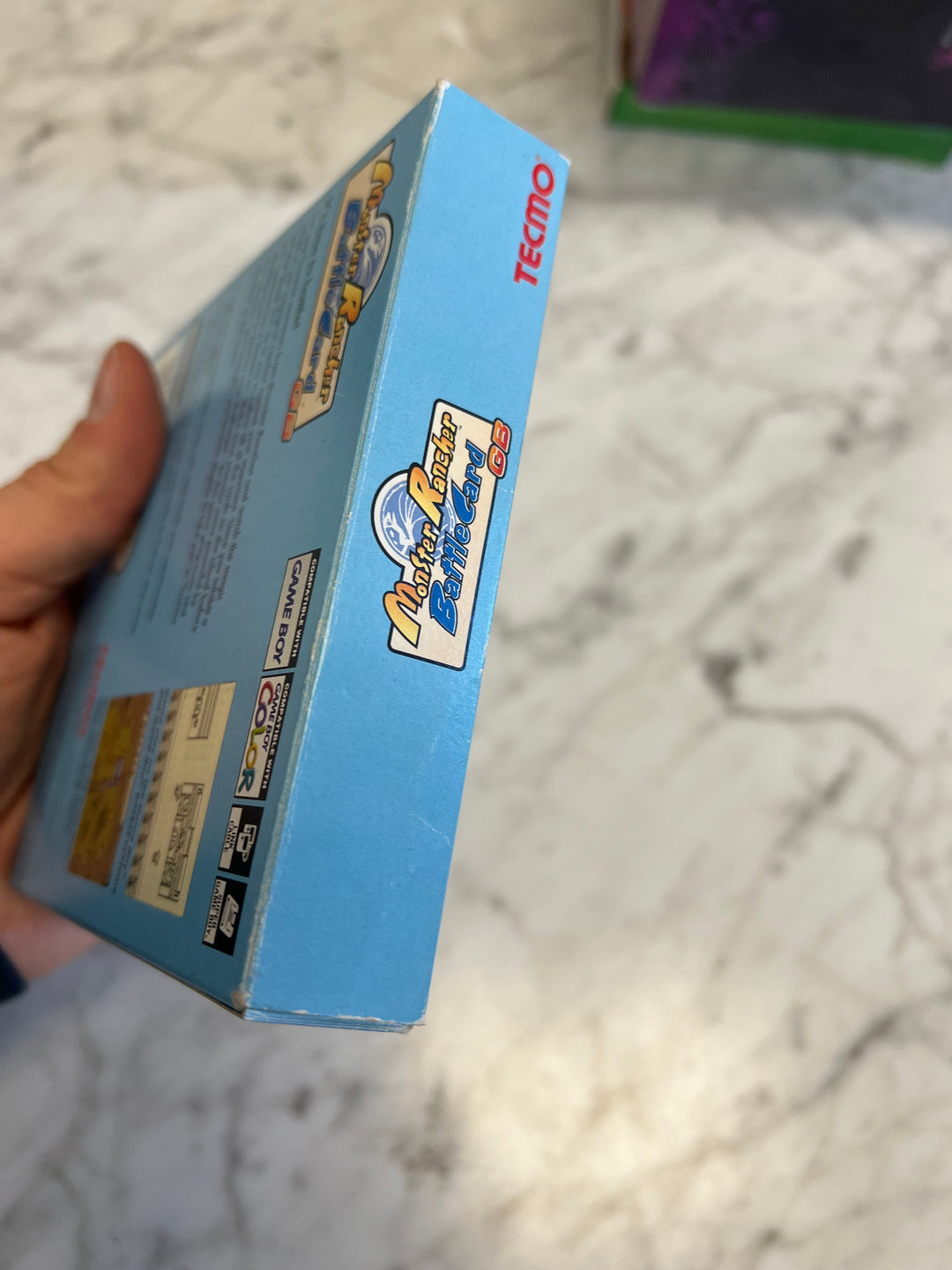 Monster Rancher Battle Card GB Gameboy Color Box & Inserts ONLY C4925