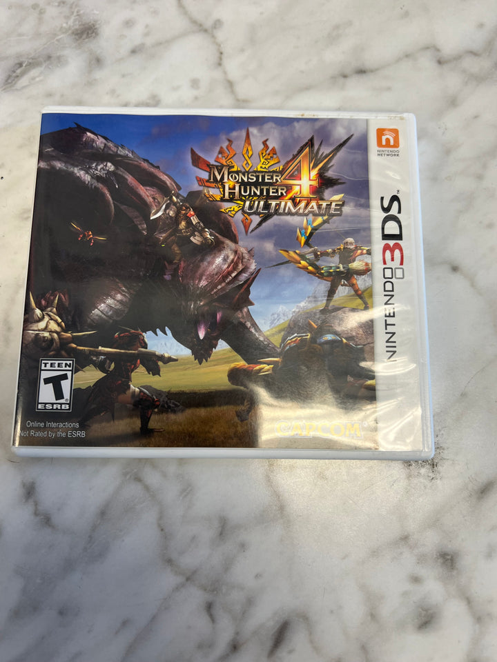 Monster Hunter 4 Ultimate Nintendo 3DS CASE & Manual ONLY C4925