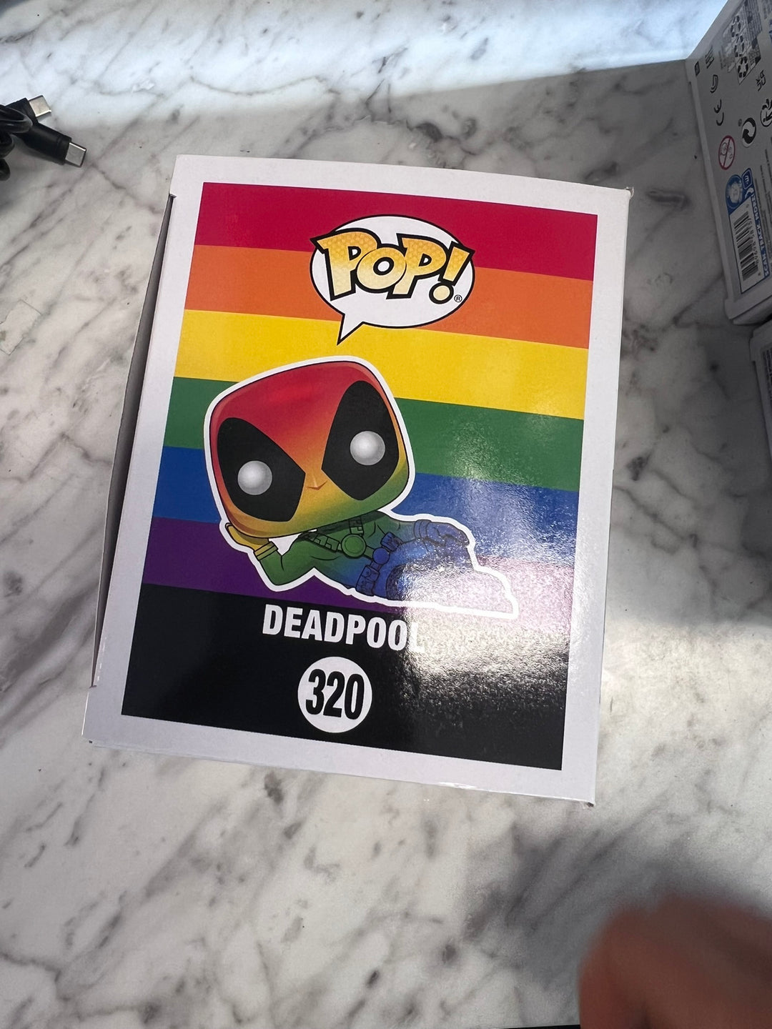 Funko Pop! Marvel Deadpool (Pride) #320 FP12326