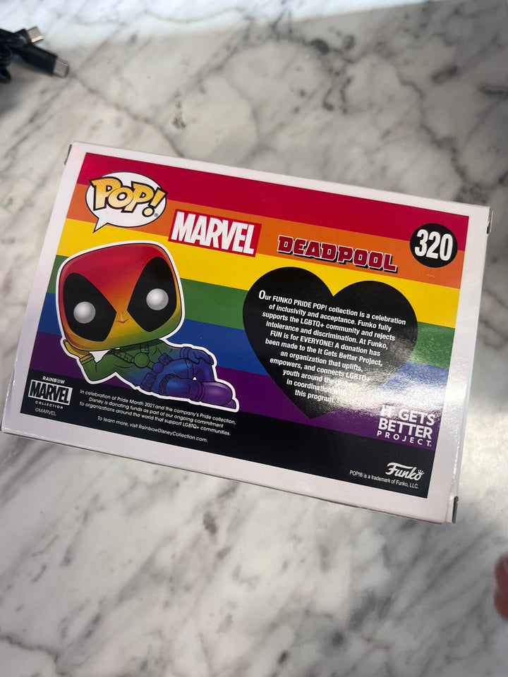 Funko Pop! Marvel Deadpool (Pride) #320 FP12326