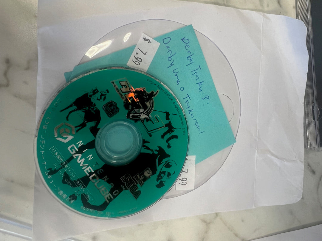 Derby-ba o Tsukurou! NTSC-J DL-DOL-G3TJ-JPN  NTSC-J Nintendo Gamecube Disc Only *Japanese* IMP7324