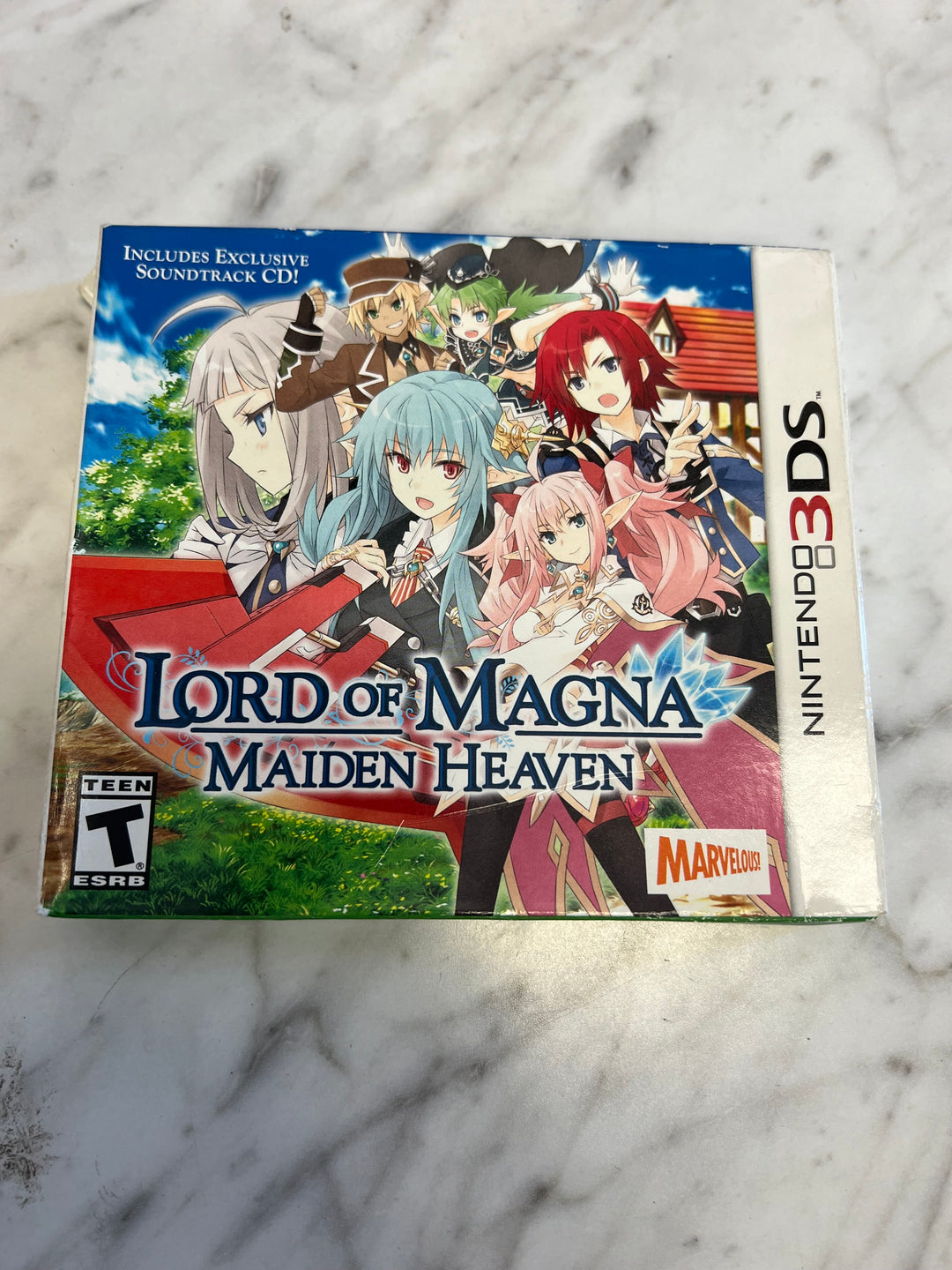 Lord of Magna Nintendo 3DS BOX & SOUNDTRACK ONLY C4925