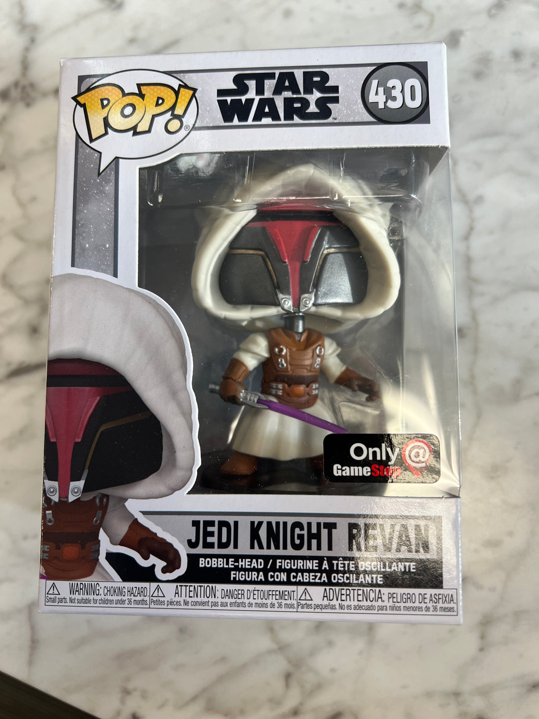 Funko Pop! Jedi Knight Revan #430 Star Wars Gamestop Exclusive FP121824