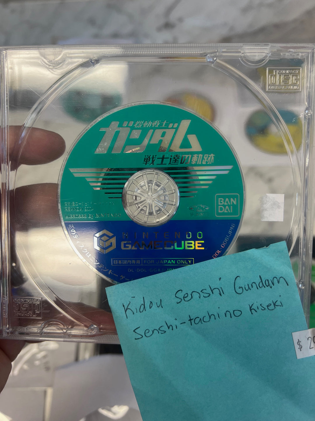 Kidou Senshi Gundam Senshi-tachi no Kiseki NTSC-J Nintendo Gamecube Disc Only *Japanese* IMP7324