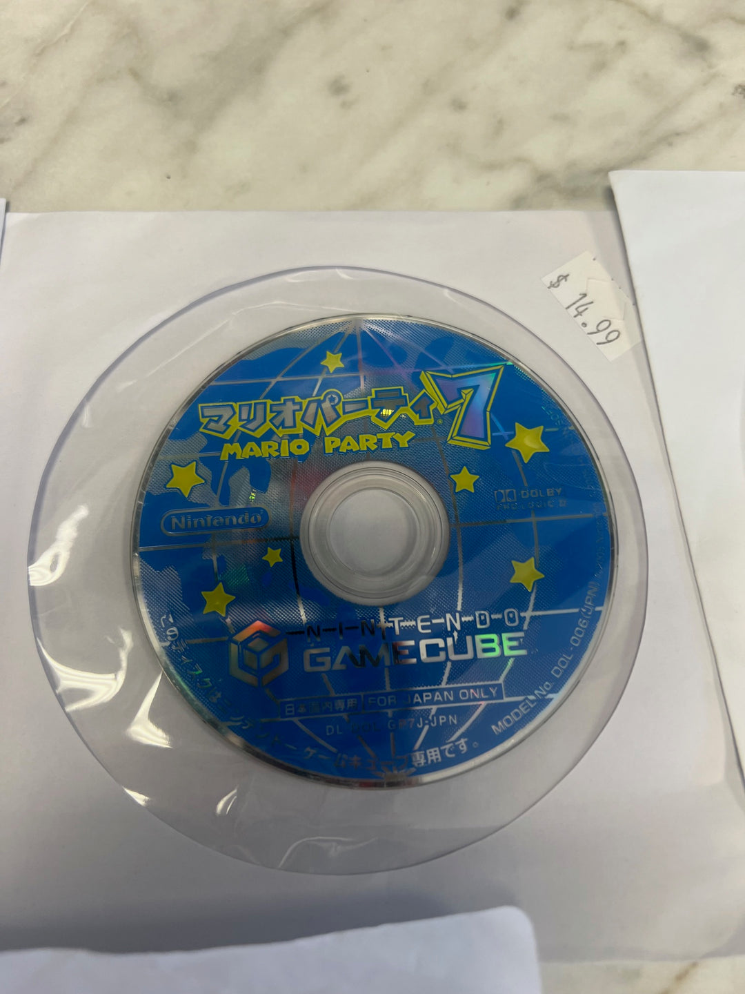 Mario Party 7 NTSC-J Nintendo Gamecube Disc Only *Japanese* IMP7324