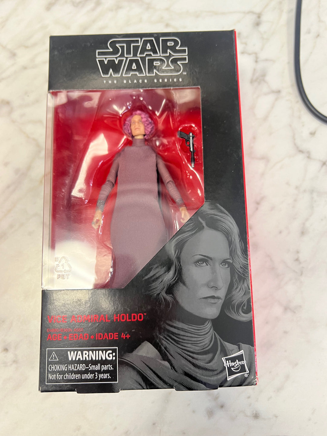 Star Wars The Black Series - Vice Admiral Holdo #80 New Sealed   SW91824