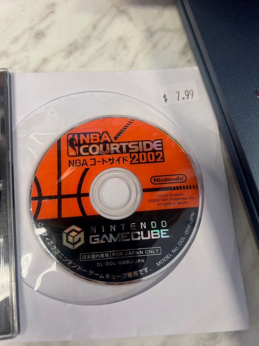 NBA Courtside 2002 NTSC-J Nintendo Gamecube Disc Only *Japanese* IMP7324