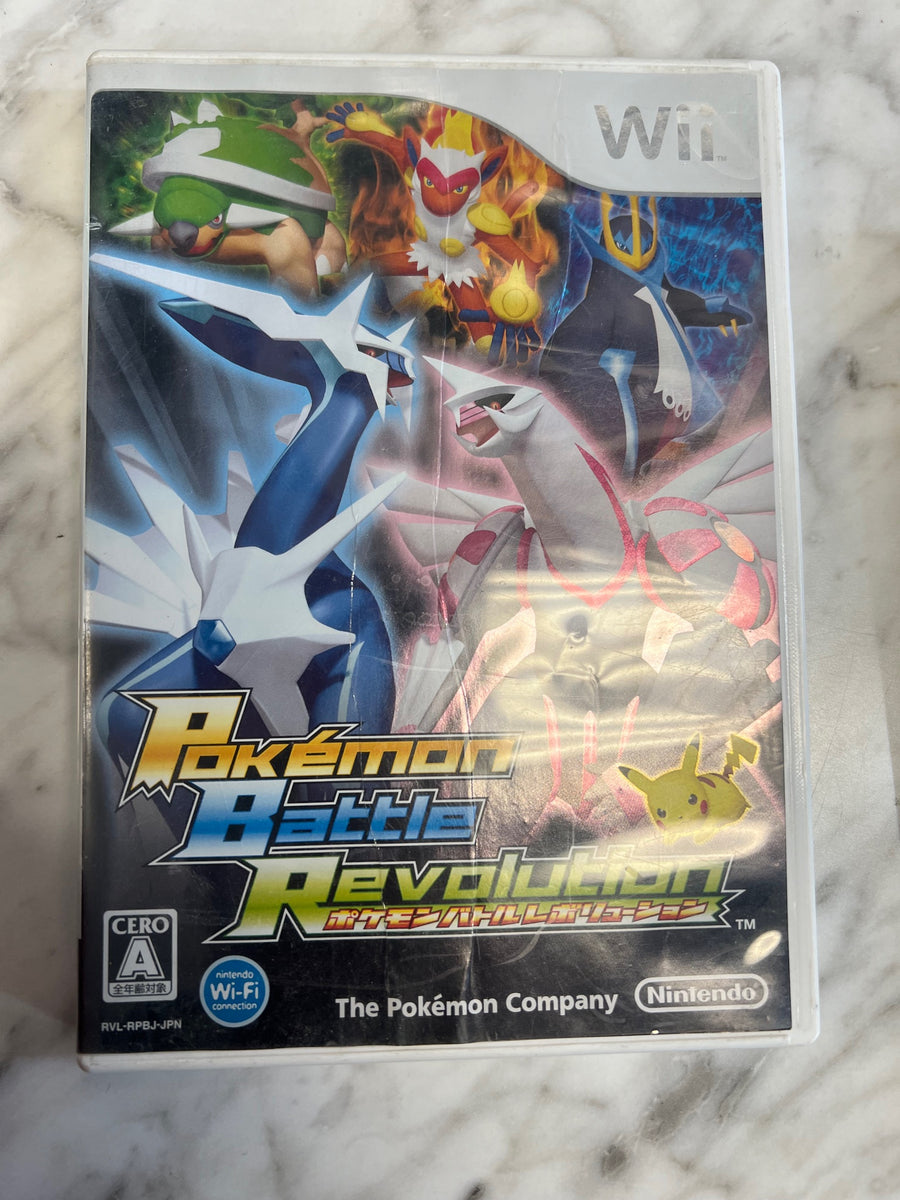 Pokemon Battle Revolution Wii Nintendo Used Japanese Games NTSC-J