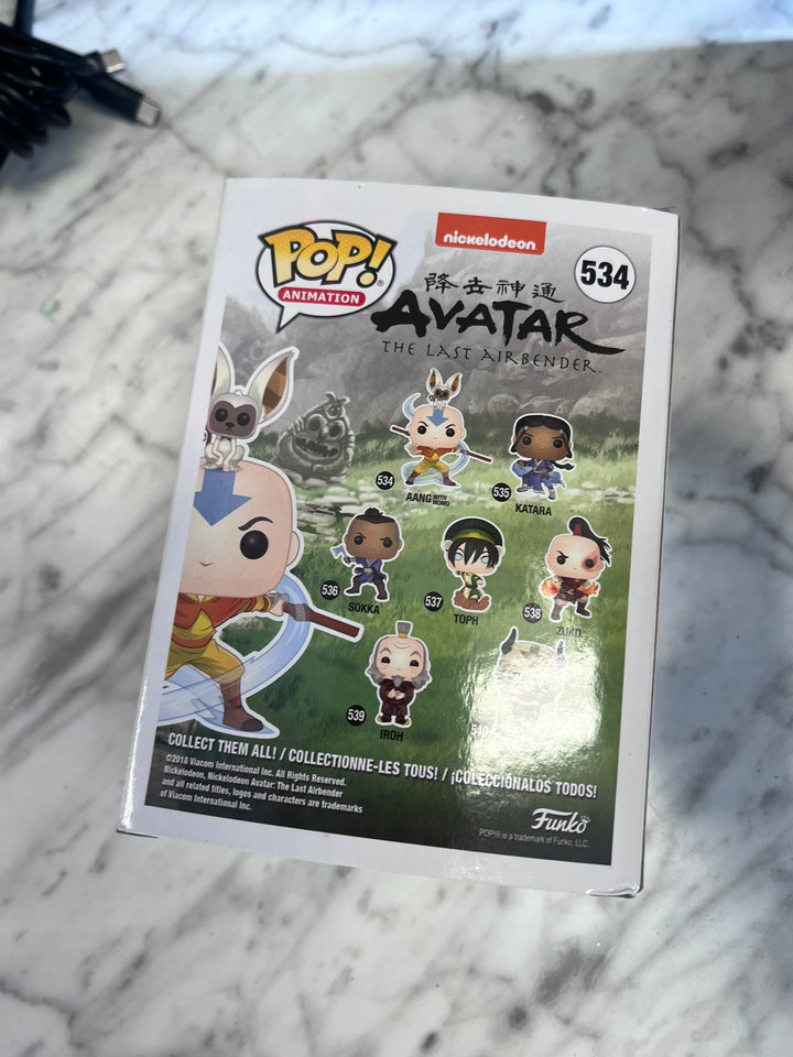 Funko Pop! Aang with Momo #534 Avatar the Last Airbender FP12326