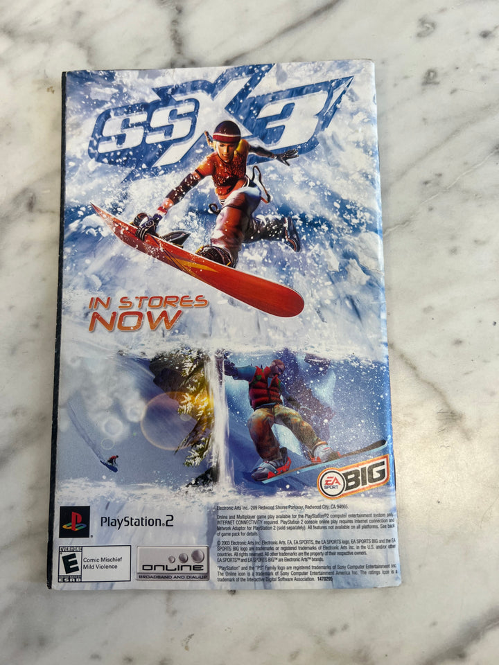 Need for Speed Underground PS2 Playstation 2 Manual ONLY M4925