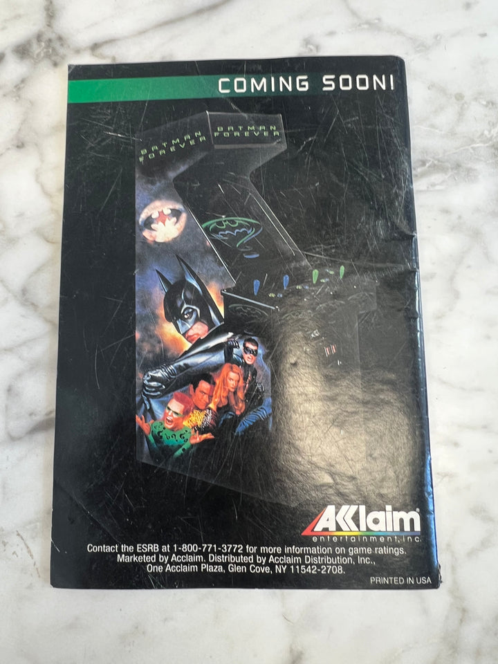 Batman Forever for SNES Super Nintendo Manual ONLY M4925